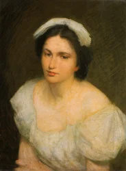 Ein elsässisches Mädchen